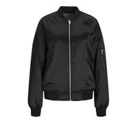 JACK & JONES Damen Jjxx Jxmadison Satin Jacket Bomberjacke, Schwarz, S EU