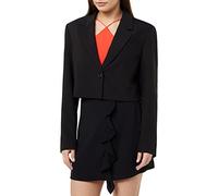 JACK & JONES Damen Jjxx Jxmary Cropped Sn Blazer, Schwarz, M EU