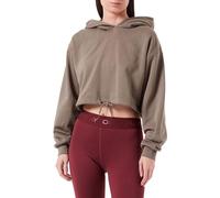 Jack & Jones Damen JXALLY Loose LS Crop Hood SWT Kapuzenpullover, Morel,M