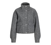 JACK&JONES Damen JXASTRID Curly Jacket OTW Bomberjacke, Grey Melange, XS