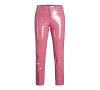 JACK & JONES Damen JXBERLIN Slim HW Faux Leather Pants SN Hose, Carmine Rose/Detail:Shiny, M