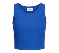 JACK & JONES Damen JXFALLON STR SL Rib TOP JRS NOOS Tanktop, Blue Iolite, L