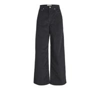 Jack & Jones Damen Jxgelly Wide Cord Hw Pant Sn Hose, Schwarz, 31W / 34L EU
