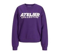 JACK & JONES Damen Jxjackie Ls RLX Print Crew SWT