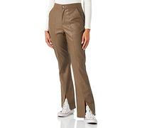 Jack & Jones Damen JXSTELLA Slim HW Faux Leather Pant SN Hose, Morel/Detail:Matte, M