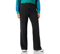 Jack & Jones Damen Jxtokyo Wide Hw Cr6015 Noos Hose, Black Denim, 29W / 34L