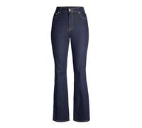 JACK & JONES Damen Jxturin Bootcut Hw C7057 DNM Jeanshose, Dark Blue Denim, 30W / 32L EU