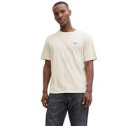 Jack & Jones Herren T-shirt Mann Jjedover Graphic Ss Crew Neck Sn Weiß M