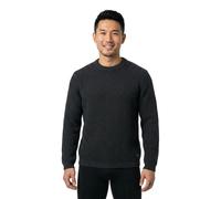Rundhalspullover JACK & JONES "JJEDOVER KNIT CREW NECK SN", Herren, Gr. XL, schwarz, Strick, Obermaterial: 42% Baumwolle, 40% Polyacryl, 18% Polyester, unifarben, regular fit normal, Rundhals, Rippstr