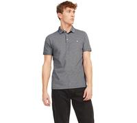 Jack & Jones Epaulos Poloshirt Slim Fit in Anthracite XL Slim Fit