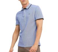 JACK&JONES Essentials Mens Bright Cobalt Polo S/S