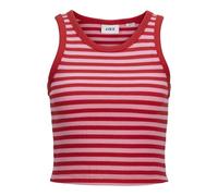 JJXX - JXFALLON STR SL STRIPE RIB TOP JRS SN racing red - Gr. - XS
