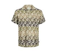 Jack & Jones Hemd Herren Comfort Fit Baumwolle braun, XL