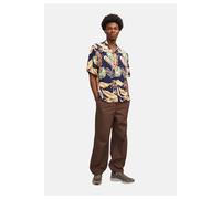 Jack & Jones Hemd Herren Comfort Fit Viskose marine, M
