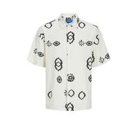 Jack & Jones Jornoto Linen Aop Shirt Ss Ln Herren / * / L