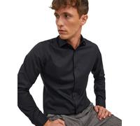 Jack & Jones Hemd Parker mit Langarm in Schwarz XL Slim Fit