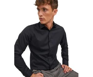 Jack & Jones Hemd Parker mit Langarm in Schwarz XL Slim Fit