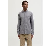 JACK & JONES Male Flanellhemd Regular Fit Flanellhemd