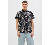 Jack & Jones Hemd - Regular fit - in Schwarz - Größe S | Herren Plussize