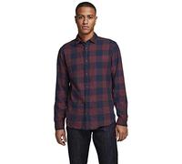 Jack & Jones Gingham Twill Langarmhemd L Port Royale
