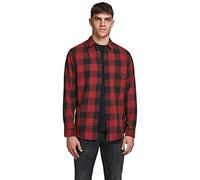 Jack & Jones JJEGINGHAM TWILL L Brick Red (12181602) (564219) Mehrfarbig L
