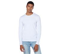 Longsleeve JACK & JONES "BASIC TEE" Gr. XS (44), weiß (white) Herren Shirts (55627741-XS) white