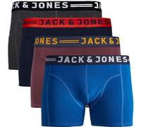 JACK & JONES Herren Boxershorts Trunks 4er Pack TA.8yt (M, 4er Pack JACLICHFIELD)