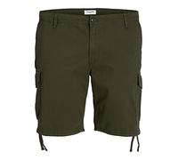 Jack & Jones Marley Plus Size Cargo Shorts Grün 48 Mann (Herstellerartikelnummer: 12237562-Forest Night-48)
