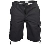 JACK & JONES Herren Cargoshorts Joe Freizeithose Shorts Kurze Hose, L, Black
