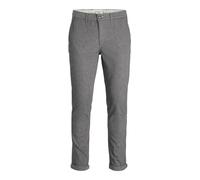 JACK & JONES Herren Chino Hose JPSTMARCO JJFURY - Slim Fit Braun Grau Beige, Größe:28W / 30L, Farbvariante:Drizzle 12206198