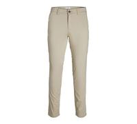 JACK & JONES Herren Chino Hose Slim Fit, Farbe: Beige, Gre: 32W / 32L