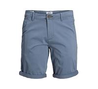 JACK & JONES Herren Chino Shorts Regular Fit 12165604 ,Flint Stone ,S
