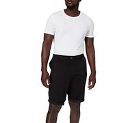 Regular Fit Bermudas in unifarbenem Design Modell 'BOWIE' L men Black