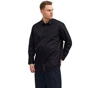Jack & Jones Blacardiff Plus Size Langarmhemd 6XL Black / Fit Loose Fit