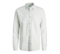 JACK & JONES Herren Jjesummer Linen Shirt Ls Sn, Soothing Sea,XL