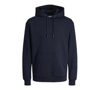 JACK & JONES Herren Hoodie Kapuzenpullover JJEBRADLEY- Relaxed Fit S-XXL, Größe:XXL, Farbe:Navy Blazer 12249340