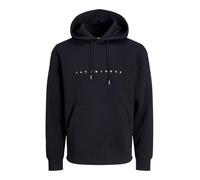 Jack & Jones Kapuzenpullover Star Essentials Herren Schwarz Größe M