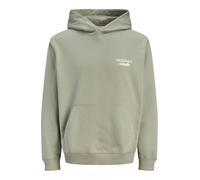 Jack & Jones Norrebro Typo Back Kapuzenpullover XL Seagrass