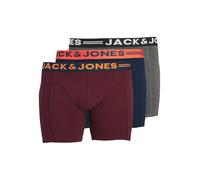 Jack & Jones Lich Field Plus Boxer 3 Units Rot 3XL / Regular Mann (Herstellerartikelnummer: 12147592-Burgundy-REG-3XL)