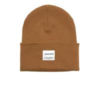 JACK & JONES Herren JACLONG KNIT BEANIE NOOS Mütze, Rubber, ONE SIZE/