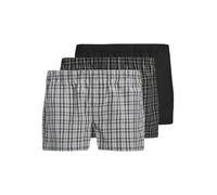 Jack & Jones Milano Boxershorts 3 Einheiten 2XL Poppy Seed / Black / Vapor Blue Checks