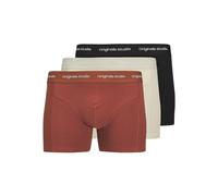 JACK & JONES Herren Jacvesterbro Solid Trunks 3 Pack N Pls, Arabian Spice, 3X_l (3er Pack)