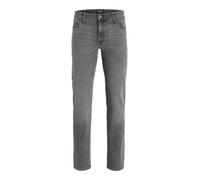 JACK & JONES Herren Jeans JJICLARK JJORIGINAL Mid Waist - Regular Fit - Schwarz