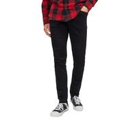 Jack & Jones Herren Jeans JJIGLENN JJICON JJ 177 50SPS - Slim Fit - Schwarz - Black Denim