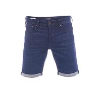 JACK & JONES Herren Jeans Short JJIRICK Regular Fit Kurze Männer Basic Stretch Shorts Baumwolle Bermuda Sommer Hose Denim Schwarz Blau S M L XL XXL, Größe:M, Farbe:Blue Denim (RA110)