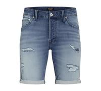 JACK & JONES Herren Jeans-Shorts, Farbe:Denim, Größe:M