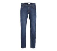 JACK & JONES Herren Jeans Stretch Regular Fit - Stonewashed Denim mit Reißverschluss, Mid-Rise & 5-Pocket - Bequem für Alltag & Freizeit - Größe: 30W / 30L - Farbe: Blue Denim