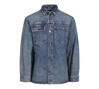 JACK&JONES Herren JJISCOTT JJOVERSHIRT SBD 833 NOOS Jeansjacke, Blue Denim, M