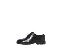JACK & JONES Herren Jfwdax Leather Brogue Styd, Black, 44 EU