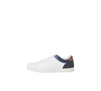 Jack & Jones Dan Trainers Weiß EU 44 Mann (Herstellerartikelnummer: 12229020-BrightWhite/DetailNavyBlazer/CoronetBlue-44)